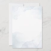 Vier Wildtiere 4. Geburtstag Einladung (Rückseite)