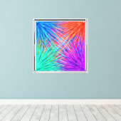 Vier Winde Leinwanddruck (Insitu (Holzboden))