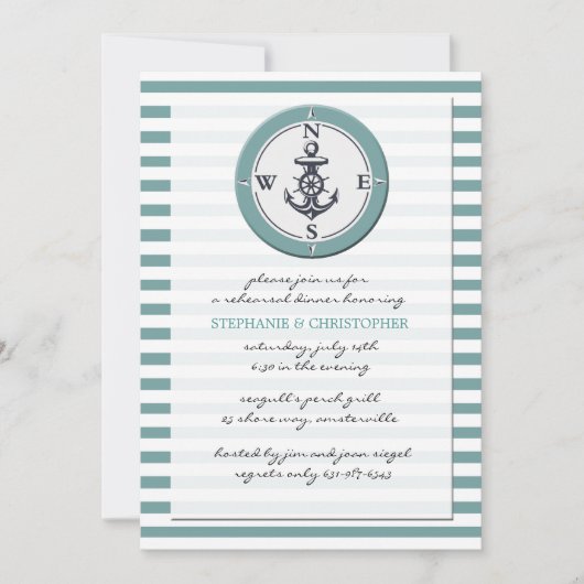 Vier Windeinladungen Einladung (Vorderseite)