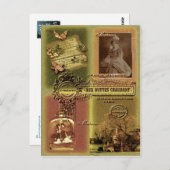 Vier Windows Postkarte (Vorne/Hinten)