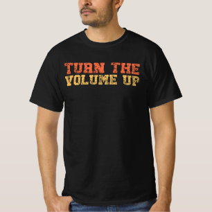 Vier Wörter Erhöhen Die Lautstärke New York NY Sie T-Shirt