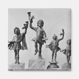 Vier Zahlen Lar Magnet