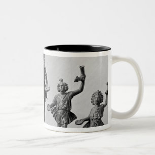 Vier Zahlen Lar Zweifarbige Tasse