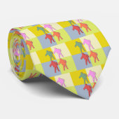 Vier Zombie-Art Krawatte (Gerollt)