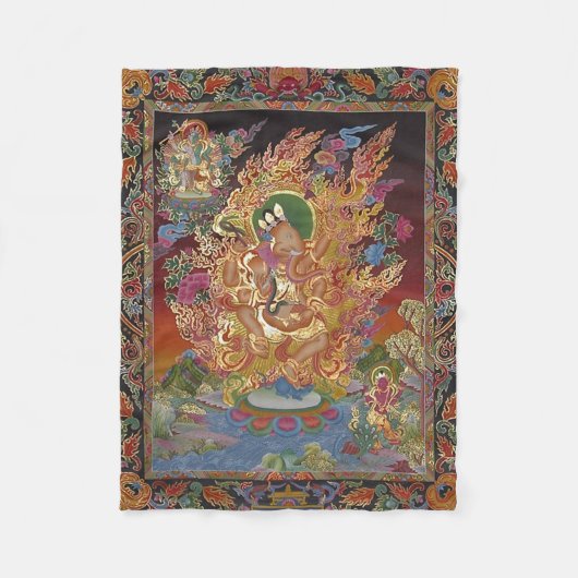 Vierartiger Ganesh Fleece Blanket (Vorderseite)