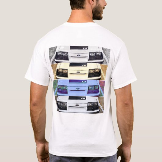 Vieraugenfoxbody-T - Shirt (Rückseite)