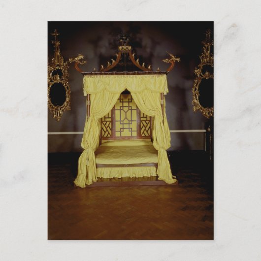 Vierbettzimmer im chinesischen Stil, 1750er Jahre Postkarte (Vorderseite)