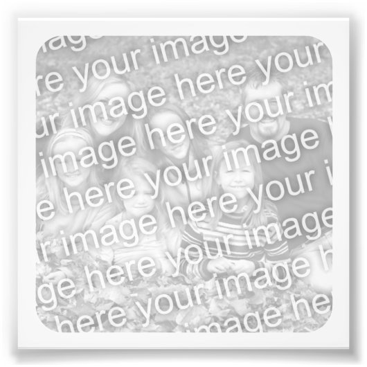 Vierbettzimmer-quadrat, Retrogrenze für Foto (Vorne)