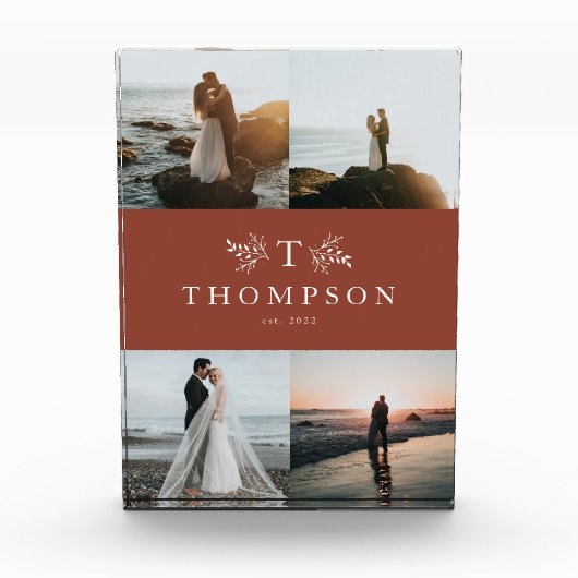 Vierbild-Terrakotta, neu verlyht Fotoblock (Vorderseite)