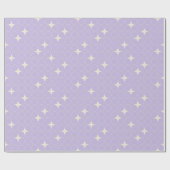 Vierblatt Geometrisches Muster Geschenkpapier (Flach)