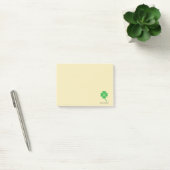 Vierblatt-Klee Post-it Klebezettel (Büro)