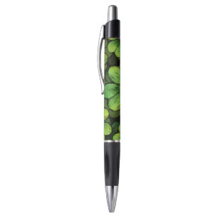 Vierblatt Lucky Clover Kleeblatt Muster Kugelschreiber