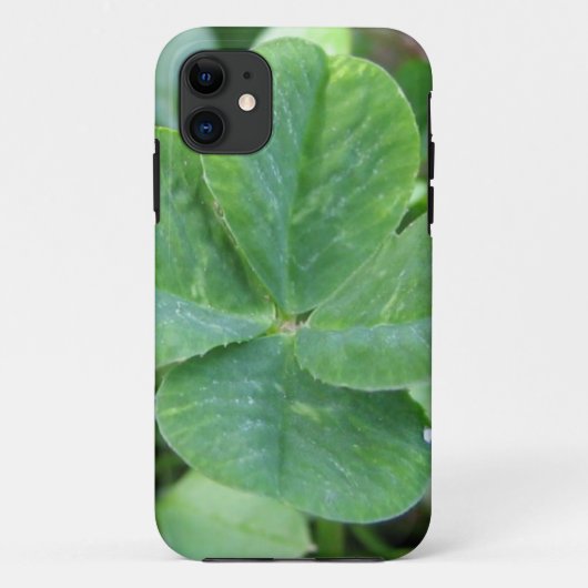 Vierblattklee Case-Mate iPhone Hülle (Rückseite)