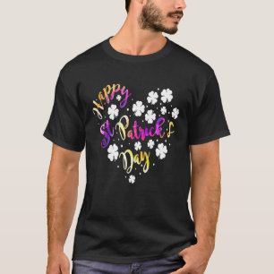 Vierblattklee Vintage Saint Happy Patrick Tag 2 T-Shirt