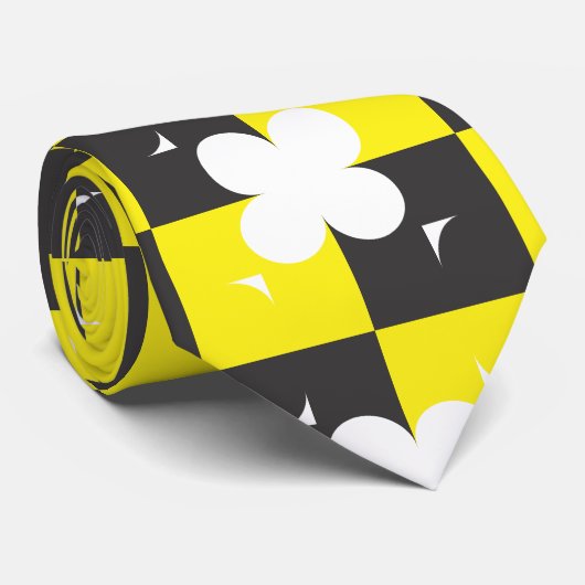 Vierblattrahmen Krawatte (Gerollt)