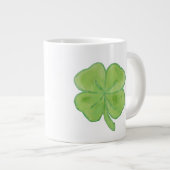 Vierblättrige Clover Jumbo-Tasse (Vorderseite Rechts)