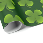 vierblättrige Kacheln Geschenkpapier (Rolleneckpunkt)