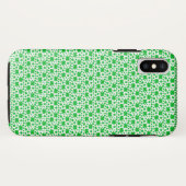 Vierblättrige Kleber Case-Mate iPhone Hülle (Rückseite (Horizontal))