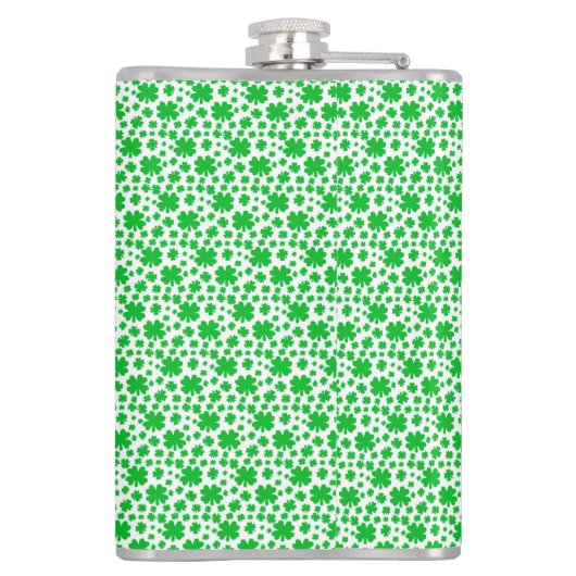 Vierblättrige Kleber Flachmann (Rückseite)