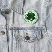 vierblättriges Kleeblatt : Blasen : Button (Beispiel)