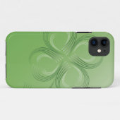 vierblättriges Kleeblatt Case-Mate iPhone Hülle (Rückseite (Horizontal))