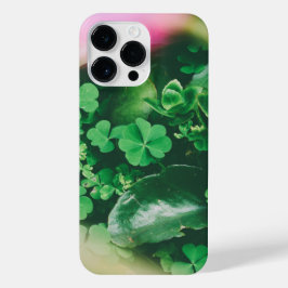 vierblättriges Kleeblatt Charm iPhone 14 Pro Max Hülle