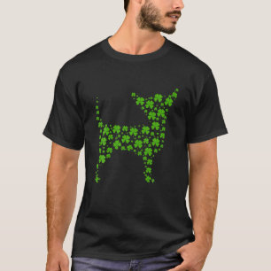 vierblättriges Kleeblatt Dog Lover, Chihuahua Pupp T-Shirt