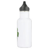 vierblättriges Kleeblatt Edelstahlflasche (Rechts)