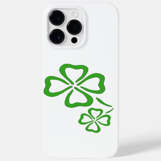 vierblättriges Kleeblatt Fall Mate iPhone Case-Mate iPhone Hülle (Rückseite)