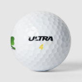 vierblättriges Kleeblatt Golfball (Logo)