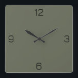 vierblättriges Kleeblatt Green 616652 Color - Name Quadratische Wanduhr<br><div class="desc">Fügen Sie einen Namen, Initialen oder Text hinzu, oder behielt Sie die Farbe alleine. Farbkoordinaten mit anderen Elementen des Ladens basierend auf dem Namen und dem HEX-Code (sechsstellige Hex-Triole). Verwenden Sie diesen Code, um andere Elemente zu mischen, zu ergänzen und anzupassen, um diese zu ergänzen oder um anderen Auflistungen hinzuzufügen....</div>