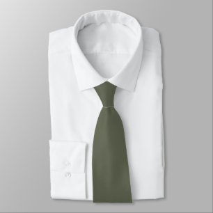 vierblättriges Kleeblatt Green 616652 Solid Color Krawatte