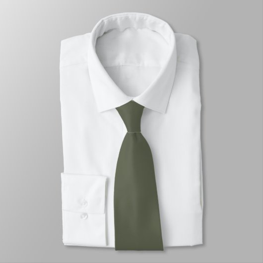 vierblättriges Kleeblatt Green 616652 Solid Color  Krawatte (Gebunden)