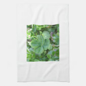 vierblättriges Kleeblatt Handtuch (Vertikal)