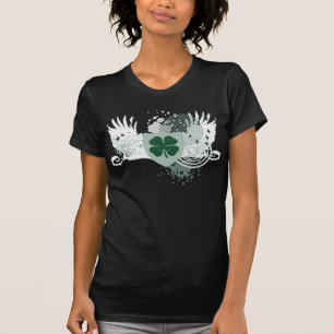 vierblättriges Kleeblatt HiFi T-Shirt