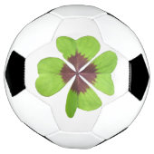 vierblättriges Kleeblatt individuell anpassbare Fu Fußball (Gedreht)
