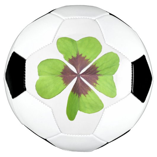 vierblättriges Kleeblatt individuell anpassbare Fu Fußball (Gedreht)