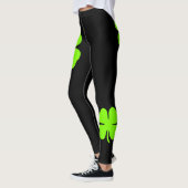 Vierblättriges Kleeblatt irische Leggings (Links)