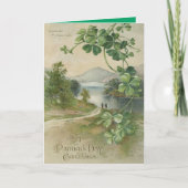 vierblättriges Kleeblatt Killarney Karte (Vorderseite)