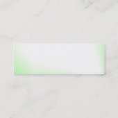 vierblättriges Kleeblatt (Kleeblatt) Visitenkarte (Rückseite)