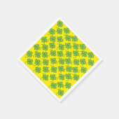 vierblättriges Kleeblatt Kleeblatts Irish Party Ge Serviette (Ecke)