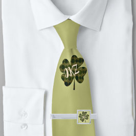 vierblättriges Kleeblatt | Krawatte