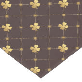 Vierblättriges Kleeblatt Kurzer Tischläufer (Ecke)