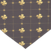 Vierblättriges Kleeblatt Kurzer Tischläufer (Ecke)