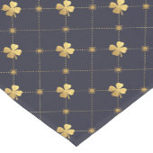 Vierblättriges Kleeblatt Kurzer Tischläufer (Ecke)