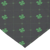 vierblättriges Kleeblatt Kurzer Tischläufer (Ecke)