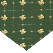 Vierblättriges Kleeblatt Kurzer Tischläufer (Ecke)