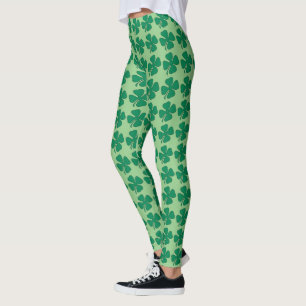 Vierblättriges Kleeblatt Leggings