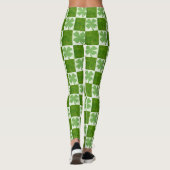vierblättriges Kleeblatt Leggings (Rückseite)