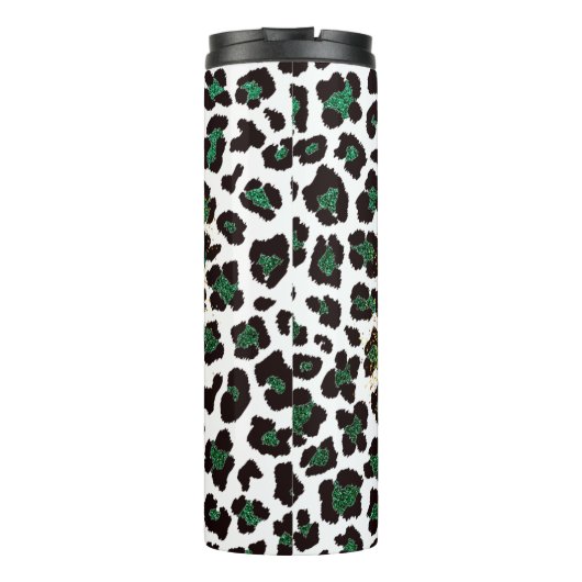 vierblättriges Kleeblatt Liebe Thermosbecher (Rückseite)